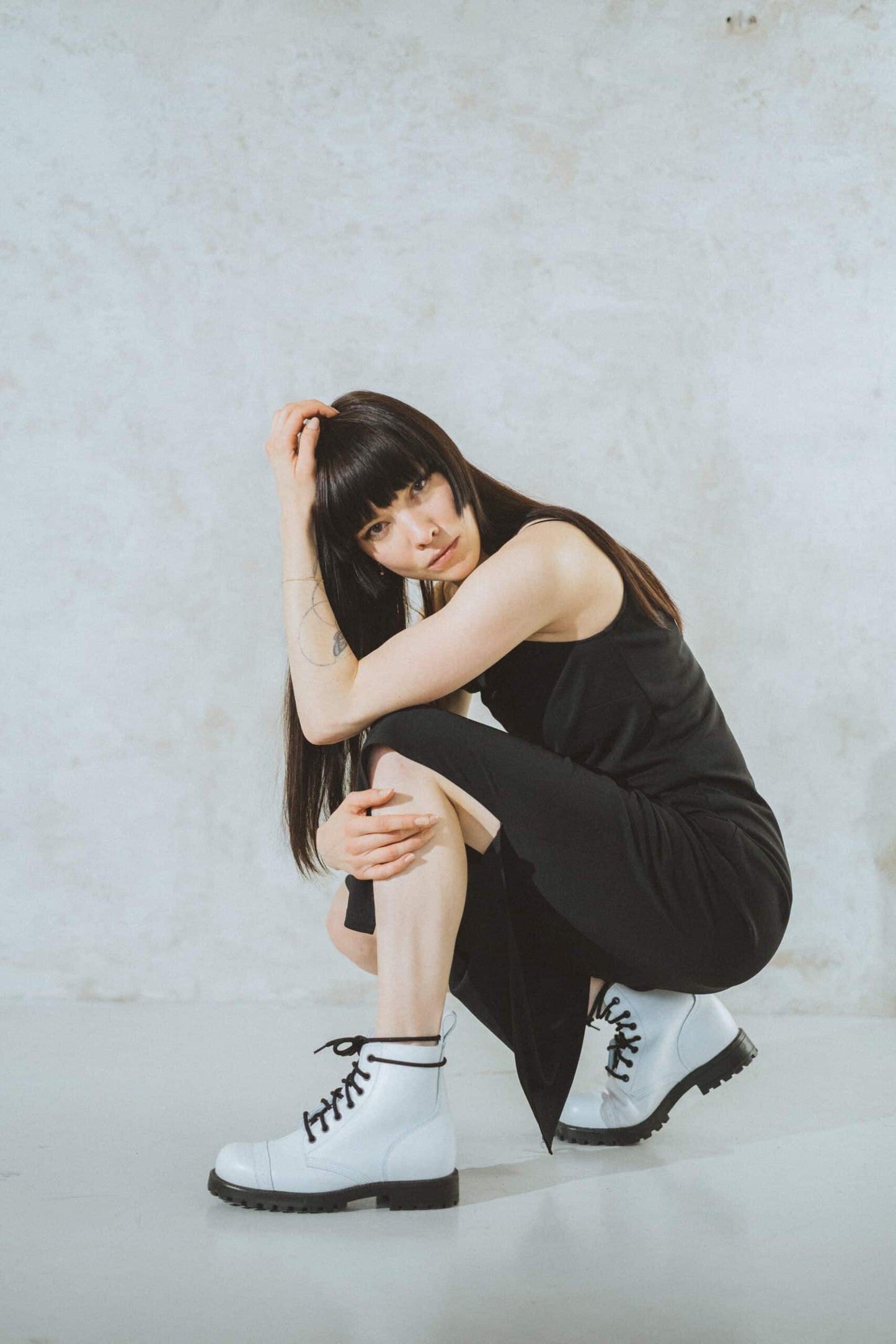 517 aka Fliegerstiefel - Weiß