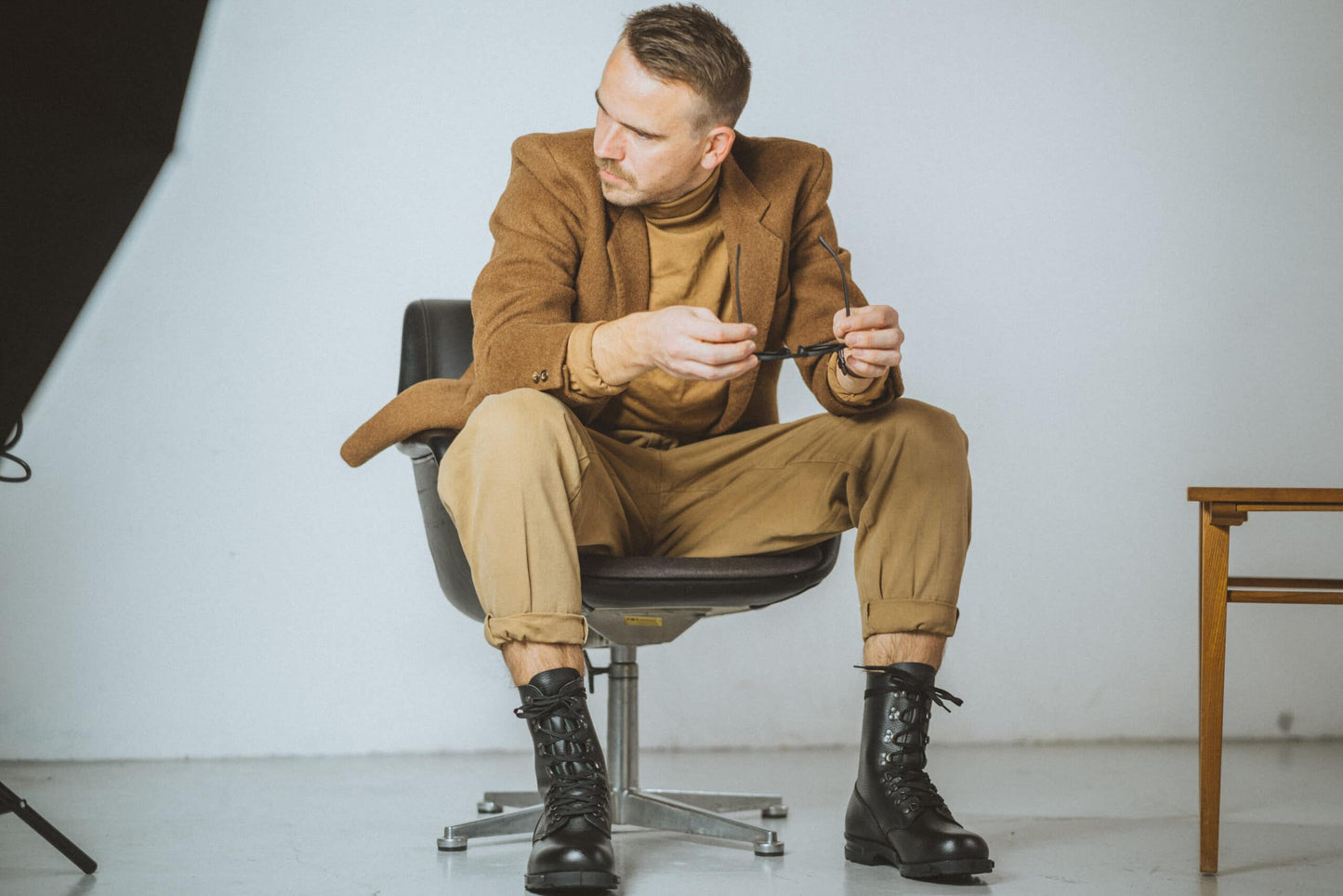 M77, auch bekannt als norwegische Kampfstiefel