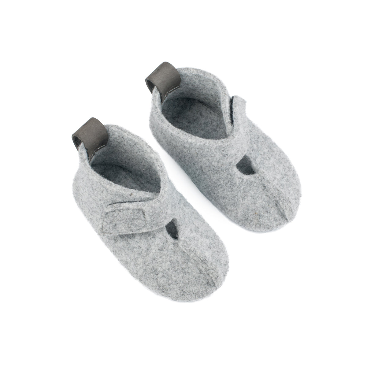 Natural Felt Kids' Slippers