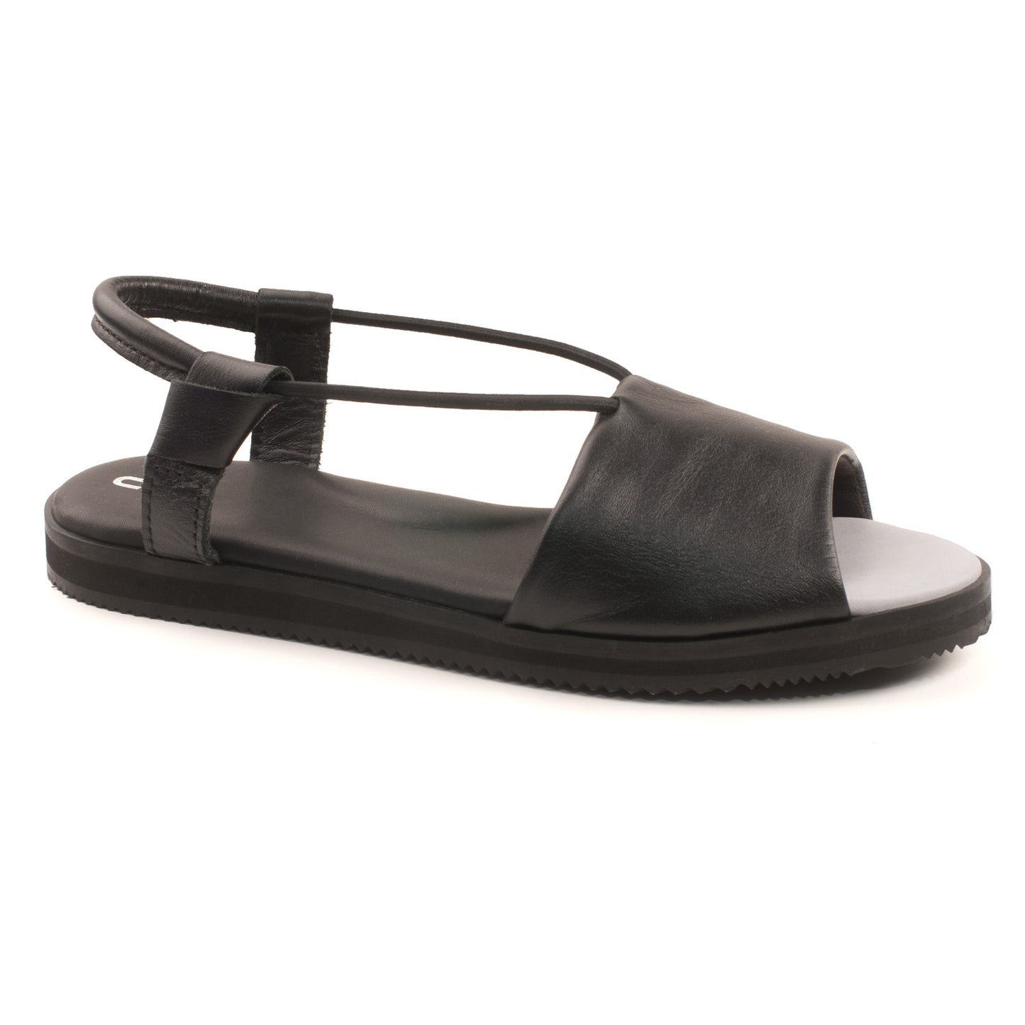 Black Leather Sandals – Clean Lines