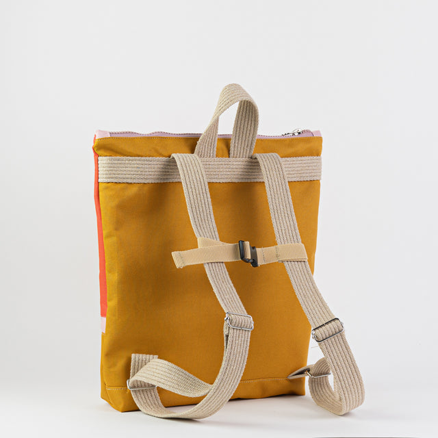 Wasserdichter Kinderrucksack - Orange&amp;Gelb