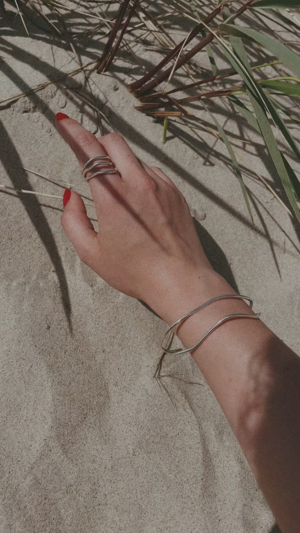 Reef Break Wave Ring - Silber