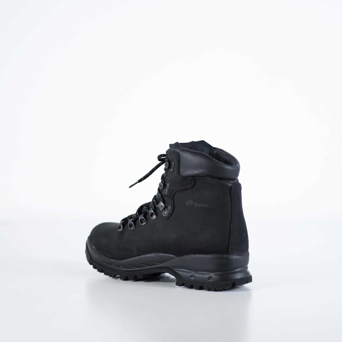 Schwarze Wanderstiefel