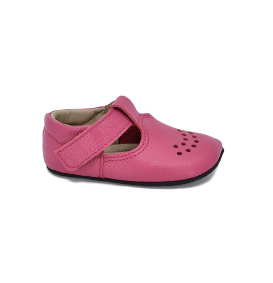 Children's Barefoot Slipper - Fuchsia