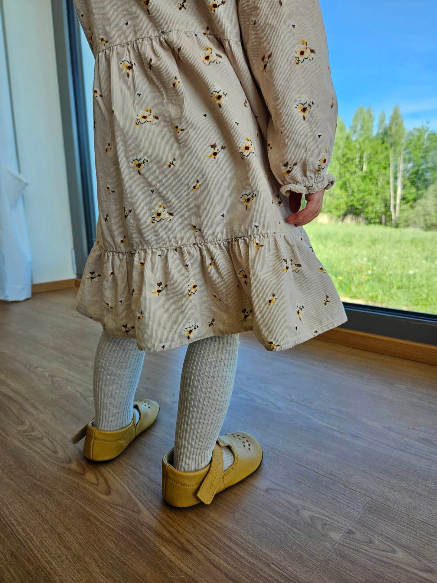 Barfuß-Hausschuhe für Kinder - Gelb