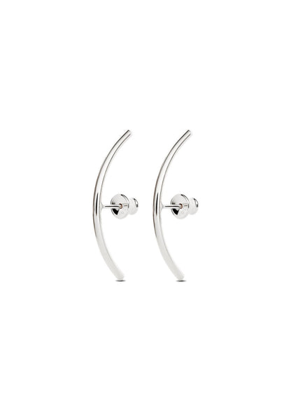 Radius-Ohrringe - Silber