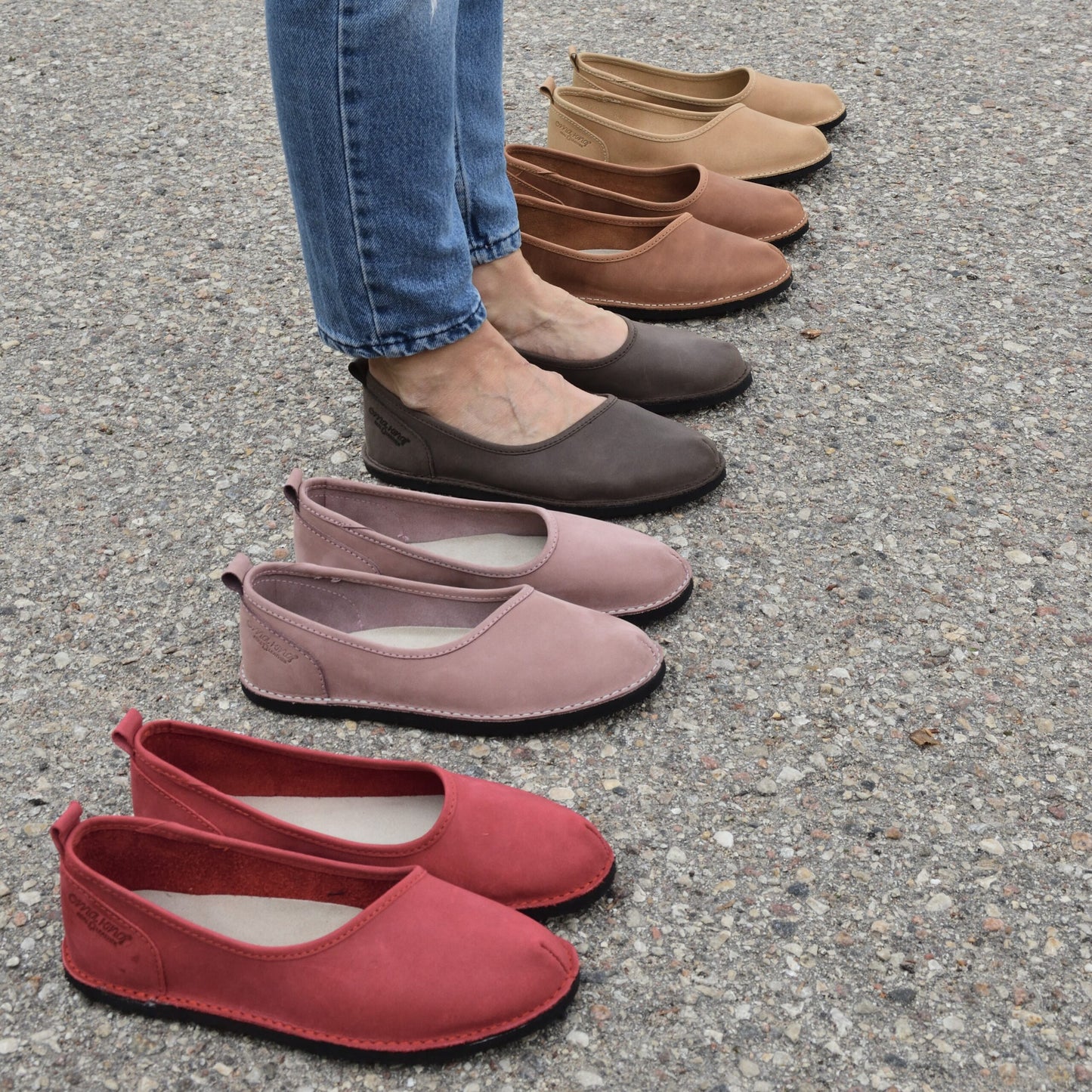 Ballettschuhe - Dunkelbraun