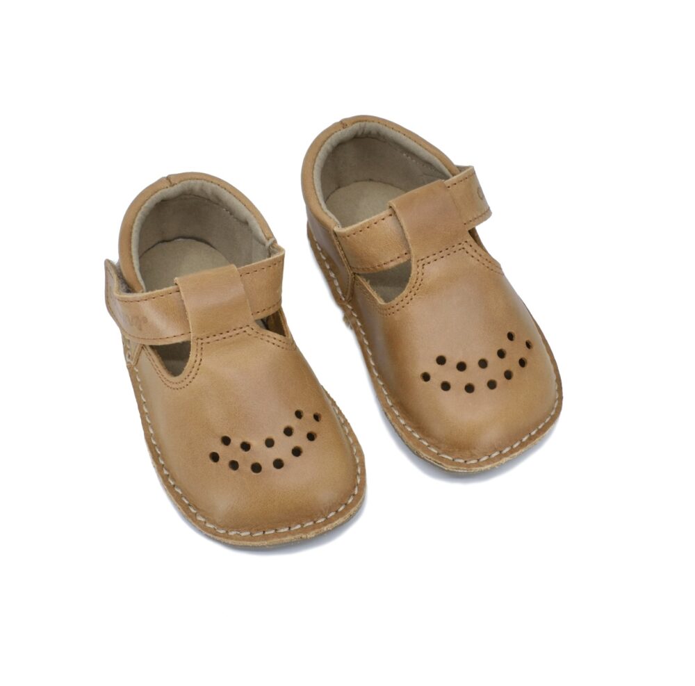Kinder Lederschuhe - Beige
