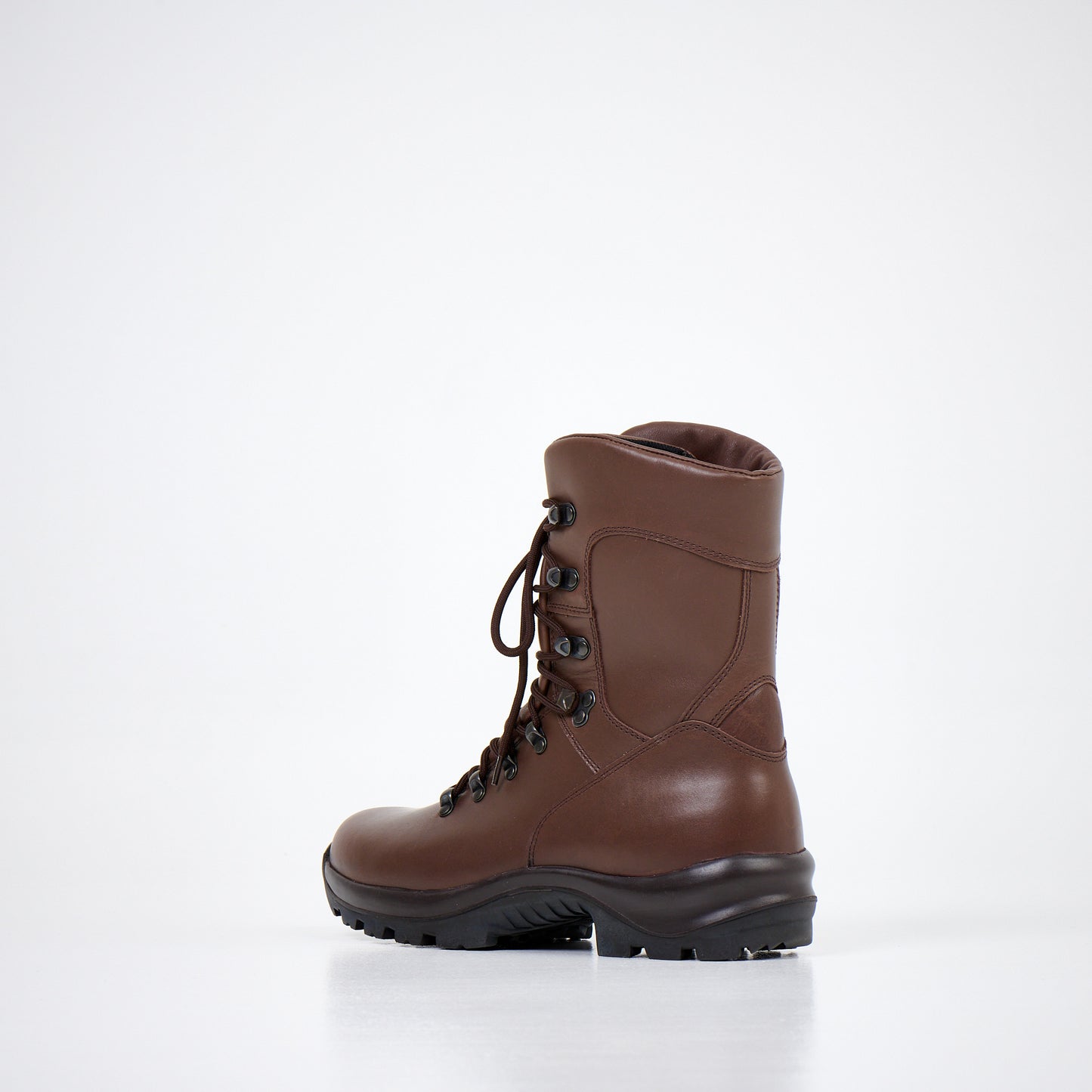 Military Boots Unisex Fit - Dark Brown
