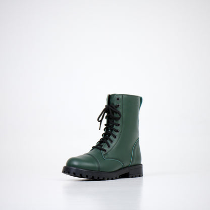 511 Waldgrüne Lederstiefel