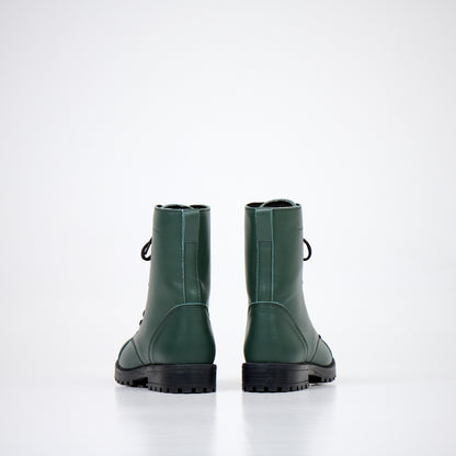 511 Waldgrüne Lederstiefel
