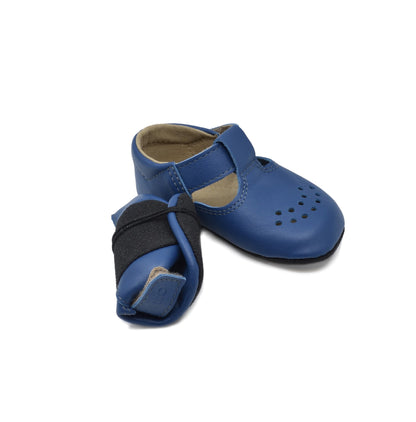 Barfuß-Hausschuhe für Kinder - Blau