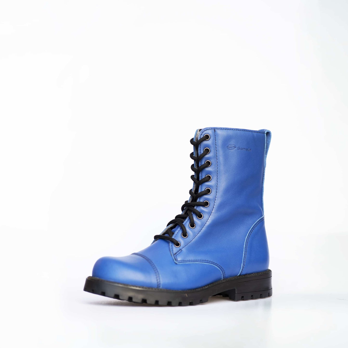511 Blaue Unisex-Stiefel im Punk-Stil